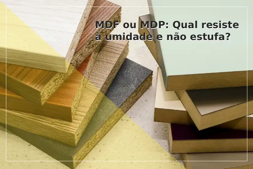 MDF ou MDP: Qual material realmente resiste à umidade e não estufa?