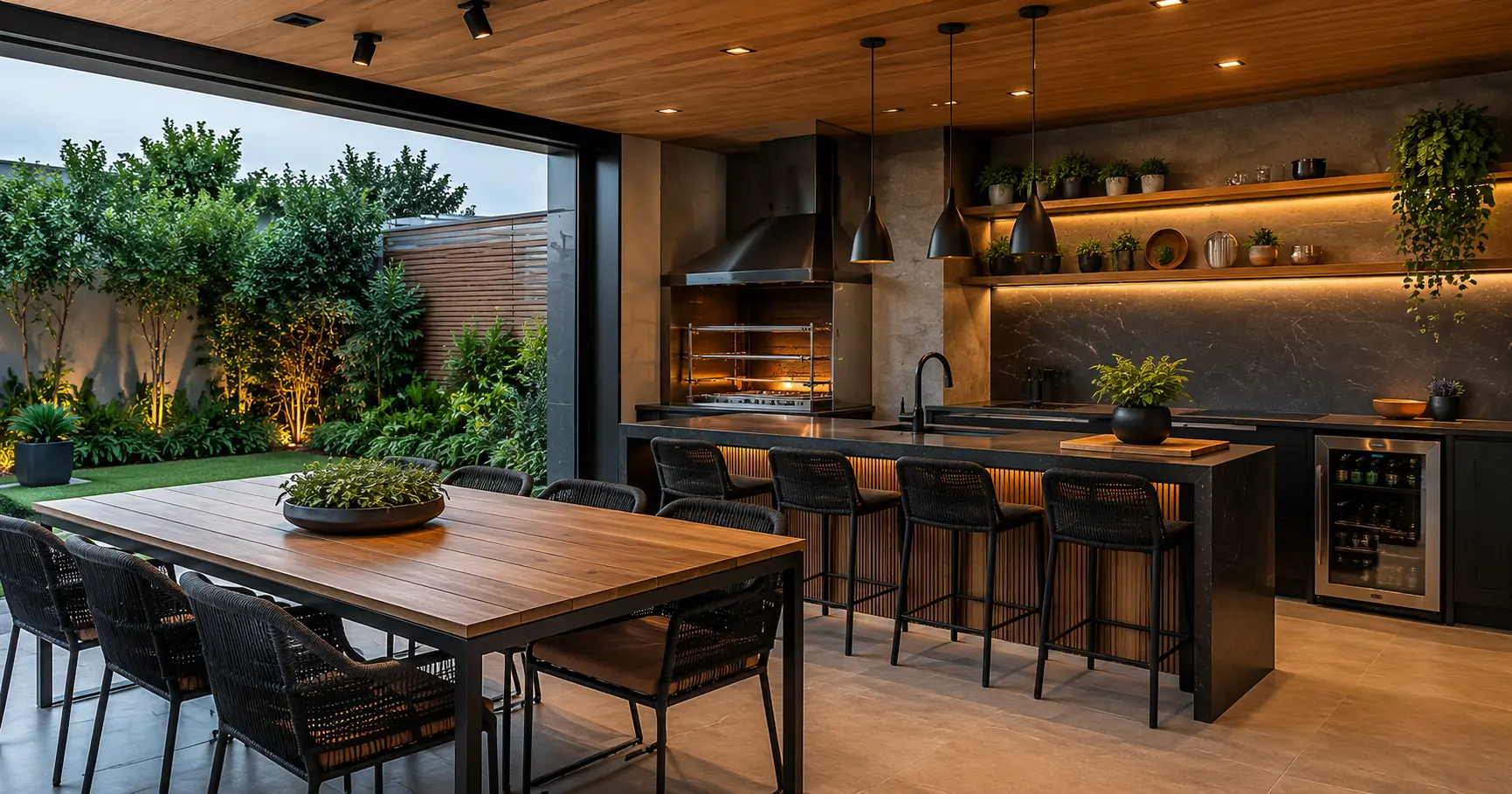 Como Projetar uma Área Gourmet Planejada Perfeita 1 Como Projetar uma Área Gourmet Planejada Perfeita